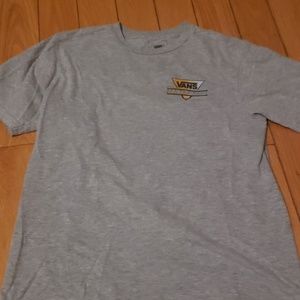Boys triangle logo Vans tee